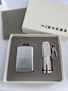 火花確認済み 第24回 笹川賞競走 ジッポー ZIPPO 携帯灰皿 セットのサムネイル