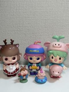 早い者勝ちPOPMART MINICO SWEET BEANフィギュア3体セットのサムネイル