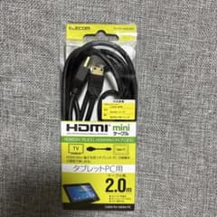 ELECOM HDMI miniケーブル TB-HD14EM20BKのサムネイル