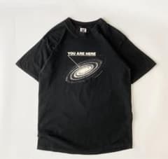 YOU ARE HERE Tシャツ 黒 80sのサムネイル