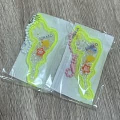琵琶湖キーホルダー　おごと温泉 アヒル　通常・花火バージョン黄色2個セットのサムネイル