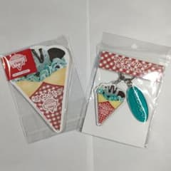 マリオンクレープ ダイカットメモ & アクリルキーホルダー セットのサムネイル