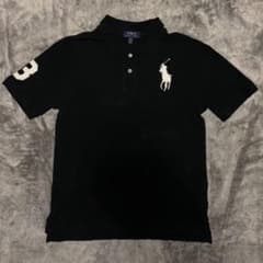 Ralph Lauren ビッグポニー ポロシャツ y2k swag ブラックのサムネイル