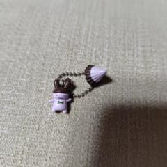 希少 meiji ブルーベリーアポロちゃん ミニチュア キーホルダー レトロ