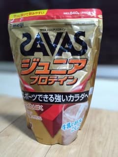 明治 SAVAS ジュニアプロテイン 840gのサムネイル