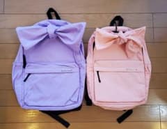 新品未使用　ブランシェス　リボンリュック　2点セットのサムネイル