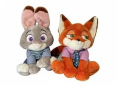 直接割有 ズートピア2 ジュディ ニック ぬいぐるみ コストコ