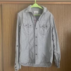 NICOLE CLUB FOR MEN デニムシャツ　サイズ46のサムネイル