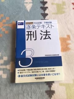 2021年版 司法試験・予備試験 逐条テキスト 3 刑法のサムネイル