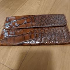 ま*る様 FURLA クロコダイルレザー 長財布のサムネイル