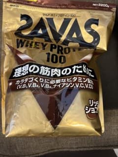SAVAS ホエイプロテイン 100 リッチショコラ 2200gのサムネイル