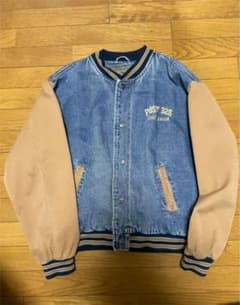 Port authority 古着　デニムスタジャン　　サイズ　Lのサムネイル