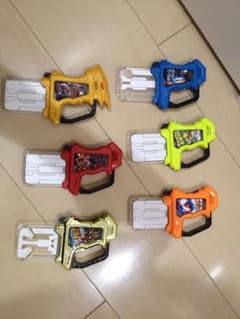 ひろがも様 仮面ライダーエグゼイド  ＤＸガシャット ５個セットのサムネイル