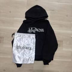 IDEASWAM パーカー ブラック Lサイズのサムネイル