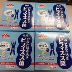 森永　おなか活き活きビフィズス菌　4箱のサムネイル