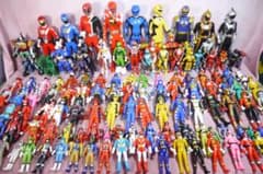 戦隊ヒーローシリーズ ビッグサイズソフビフィギュア 114体 - メルカリ