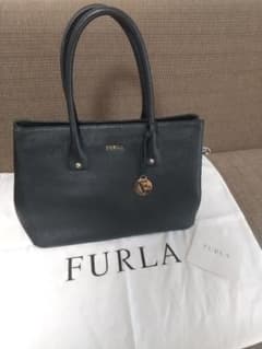激レア】FURLA トートバッグ 黒 2015 リンダ M - メルカリ