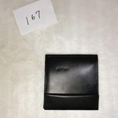 167 abrAsus アブラサス 薄い財布 黒系 牛皮 レザー - メルカリ