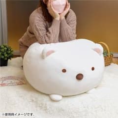 【受注生産・完売品】特大 スーパーもーちもち大福クッション しろくま 受注生産・完売品】特大 スーパーもーちもち大福クッション しろくま