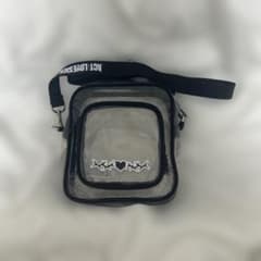 TXT Clear Crossback Shoulder Bag LOVESICK