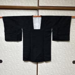 未使用！四角　幾何学　総柄　道行コート　着物　3064のサムネイル