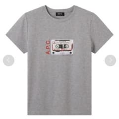 すい様◎未使用♡A.P.C. 2022 カセットテープTシャツ　Sサイズのサムネイル