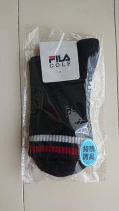 FILA ゴルフ 靴下 23～25㎝ ネイビーのサムネイル