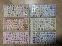 3Dリリーフステッカーセット 6枚セットのサムネイル