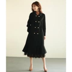 美品 レース付きチェスターコートのサムネイル