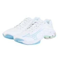 Mizuno バレーボールシューズ ホワイト/ブルー