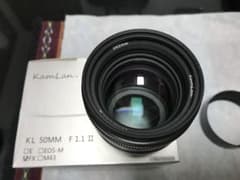 Kamlan KL 50MM F1.1 II レンズのサムネイル