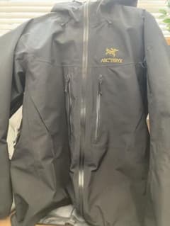arc'teryx alpha sv jacket カナダ製　24k Blackのサムネイル