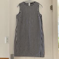 theory ギンガムチェック ノースリーブワンピース Sのサムネイル