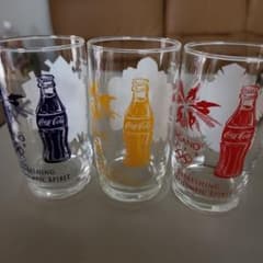 コカ・コーラ オリンピック記念グラス 3種セットのサムネイル