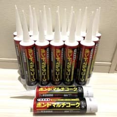 新品 ボンド マルチコーク 20本 アイボリー コーキング 防水 DIY 工具のサムネイル