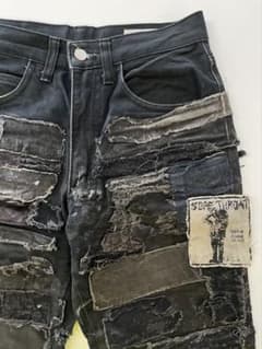 DIY‼︎ PUNK‼︎ BORO‼︎ crust pants クラストパンツ DIY‼︎ PUNK‼︎ BORO‼︎ crust pants クラストパンツ - メルカリ