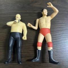 全日本プロレス アントニオ猪木 他ガチャ 2体 - メルカリ