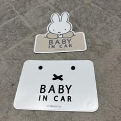 BABY IN CAR ステッカー ミッフィーのサムネイル