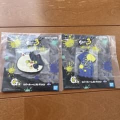 Splatoon 3 Ichiban Kuji Prize G Rubber Charm Set of 2