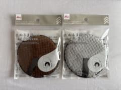 DAISO メイク落とし用パフ エンボスタイプ 2個セットのサムネイル