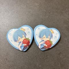 すとぷり ハート缶バッジ ころんくん 2個セット スイパラ コロン