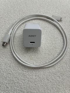 AUKEY USB-C充電器＋Lightningケーブル セットのサムネイル