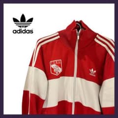 【希少・万国旗】adidas アディダス　トラックジャケット　ペルーのサムネイル