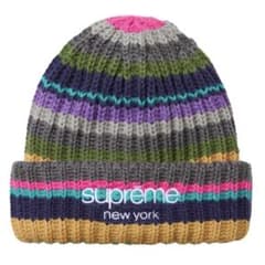 Classic Logo Chunky Ribbed Beanie ビーニーのサムネイル
