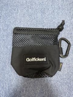 【新品】Golfickers ボールポーチ（黒） 新品】Golfickers ボールポーチ（黒） - メルカリ