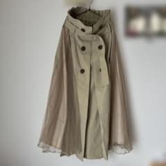 mysty woman ベージュ プリーツスカートのサムネイル