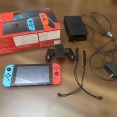 美品・欠品なし・動作確認／初期化済】Nintendo Switch 本体 - メルカリ
