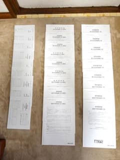 ボリューム重視】TAC財務諸表論2023 チャレンジ実力答練直前＋おまけ