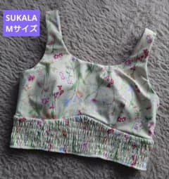 SUKALA ボタニカルシャーリング ブラトップ イエロー М - メルカリ