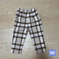 プティマイン　チェック　パンツ　90のサムネイル